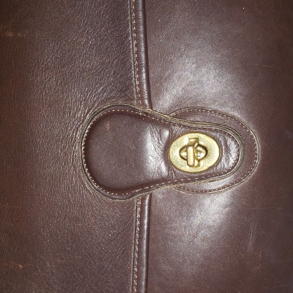 Coach Vintage Willis Turnlock  Satchel - Picture 4 of 15